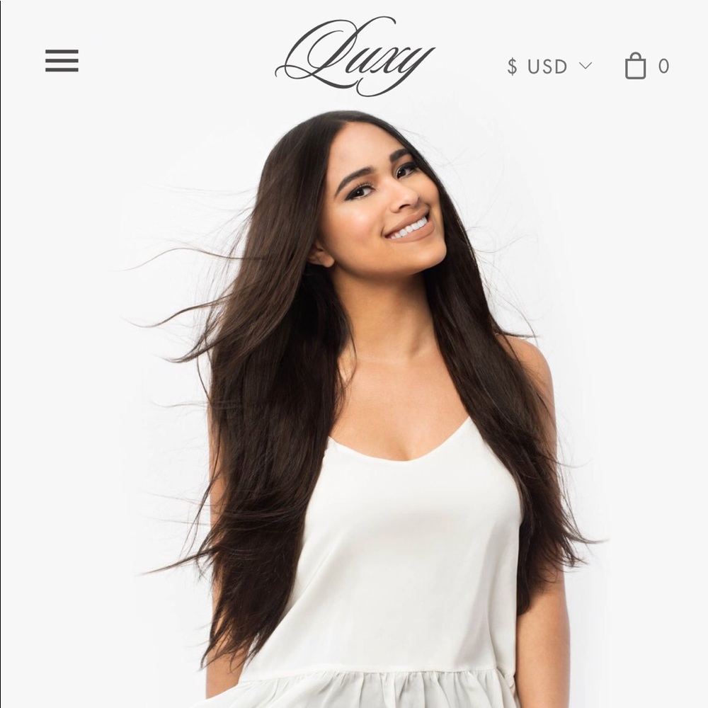 Dark Brown Luxy Hair Extensions 120g